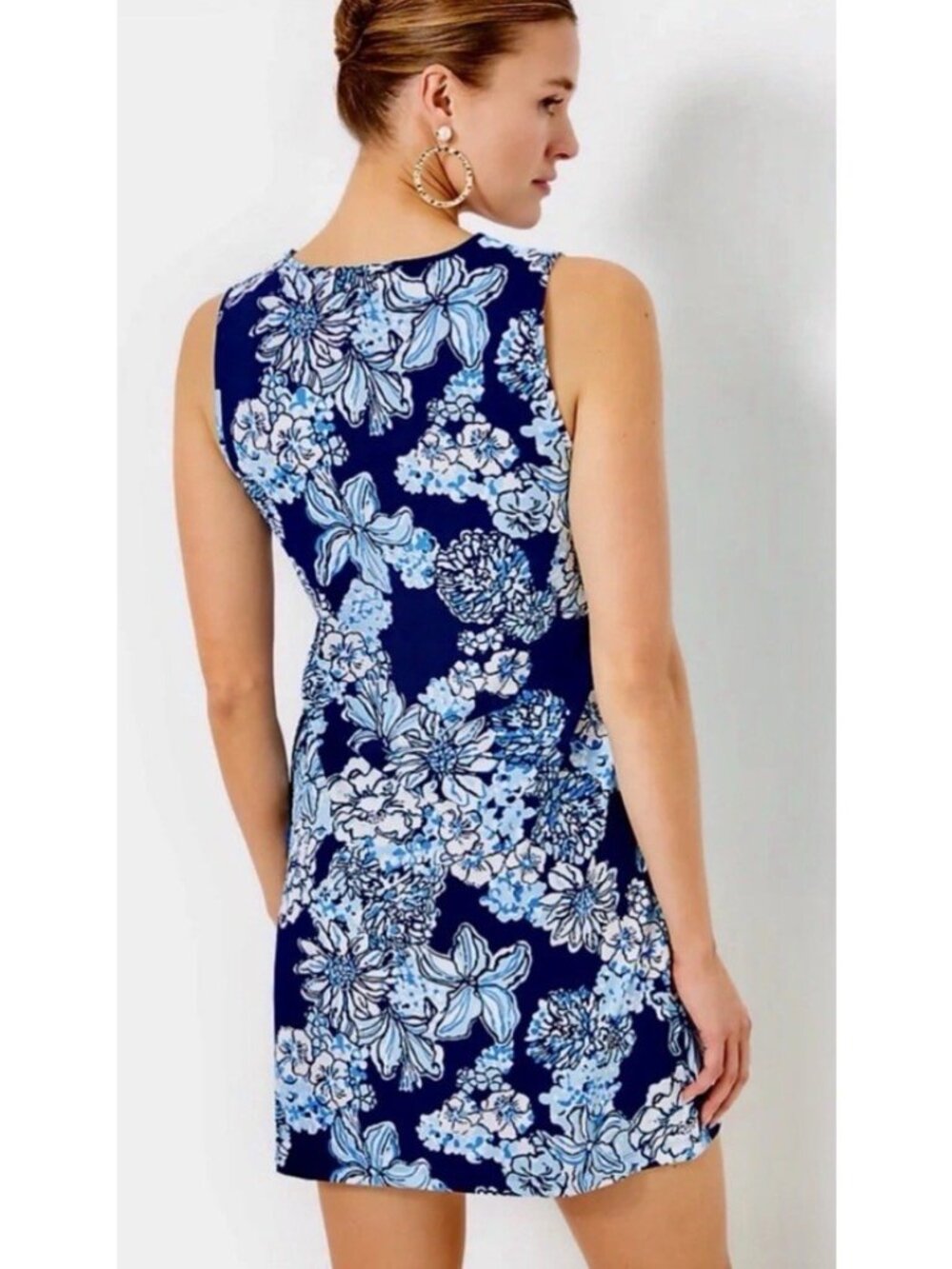 Lilly Pulitzer Johanna Sleeveless Coverup in Bouquet All Day - Large -NEW W/TAGS - Picture 4 of 8